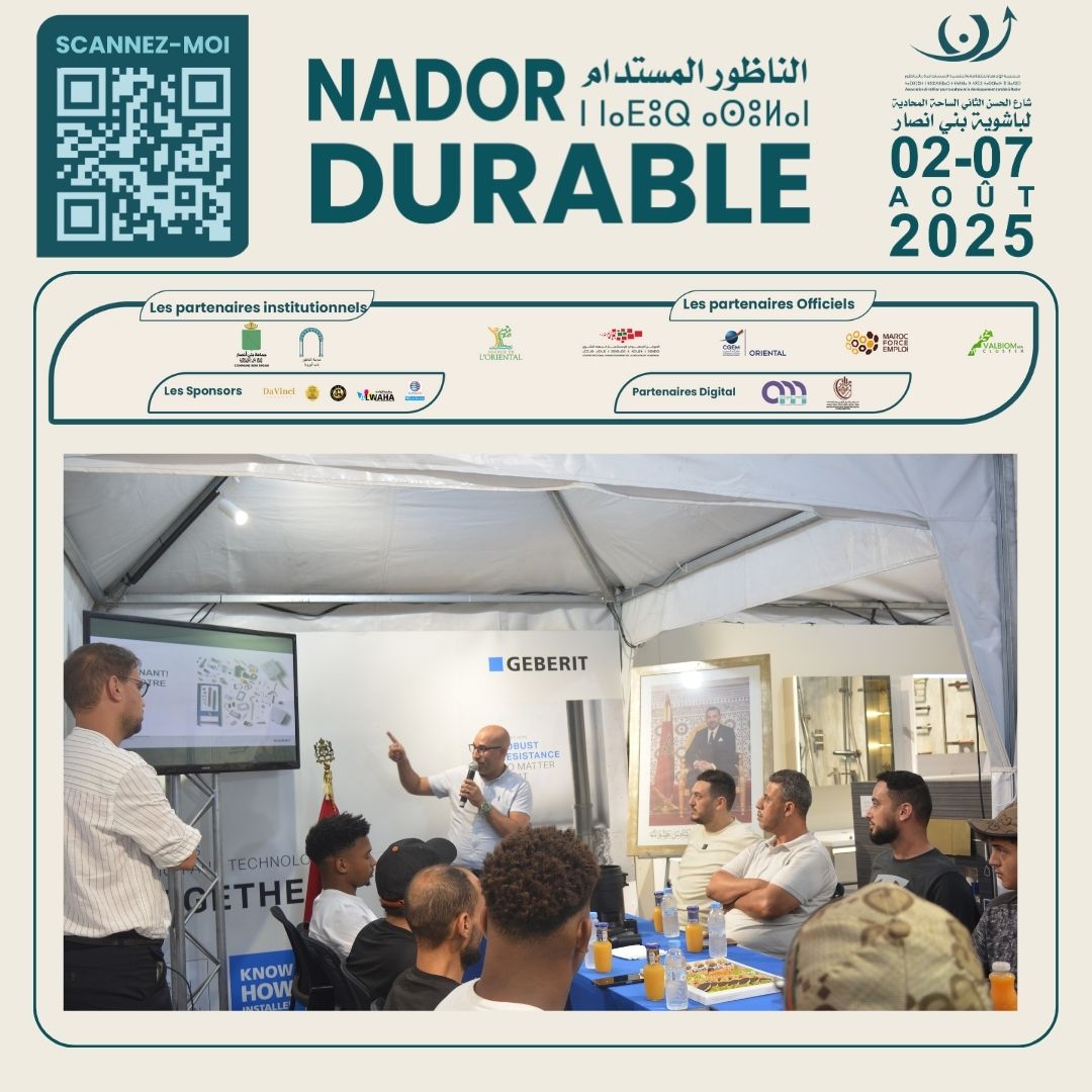 Dans le cadre des activités de la 4ᵉ édition de la manifestation « Nador Durable » et du Salon R (1).jpg